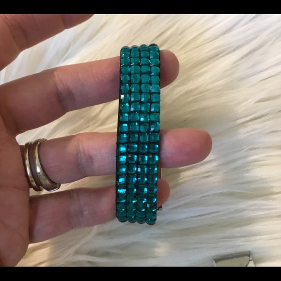 Disney Blue Rhinestone Bracelet NWT - Picture 8 of 8